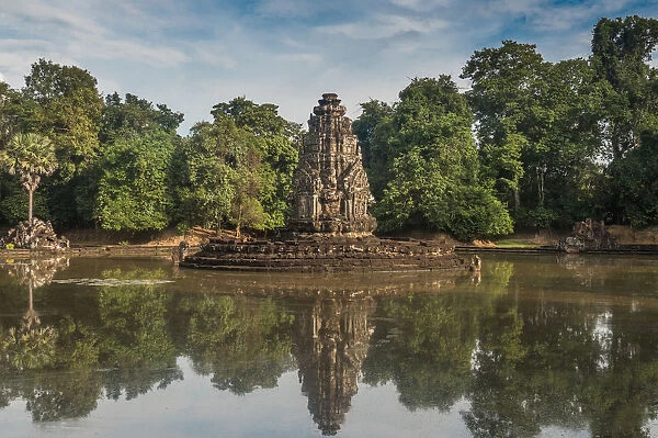 Neak Pean or Neak Poan temple, Cambodia