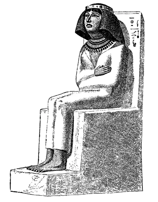 Framed Print : Nefertiti. Antique illustration of Nefertiti Framed Print : Nefertiti. Antique illustration of Nefertiti