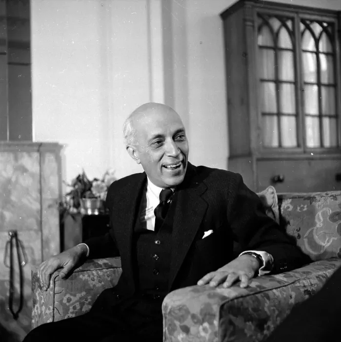 Framed Print : Nehru Amused Framed Print : Nehru Amused