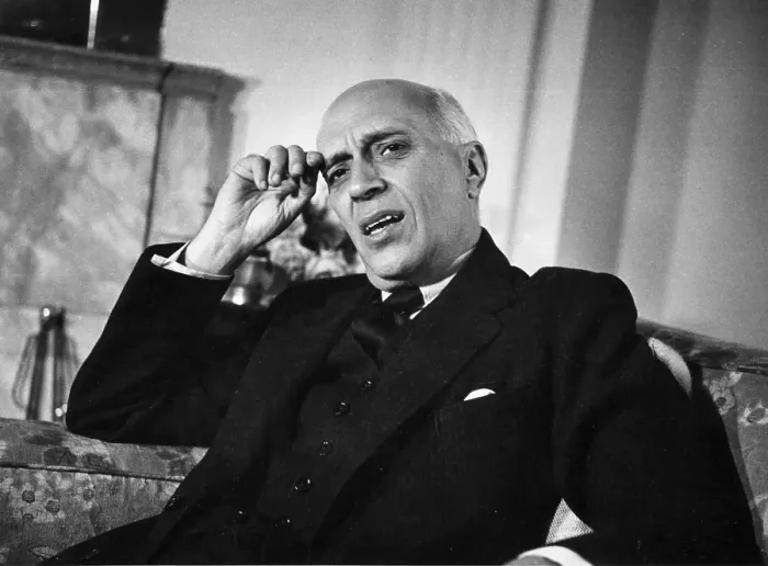 Framed Print : Nehru Talks Framed Print : Nehru Talks