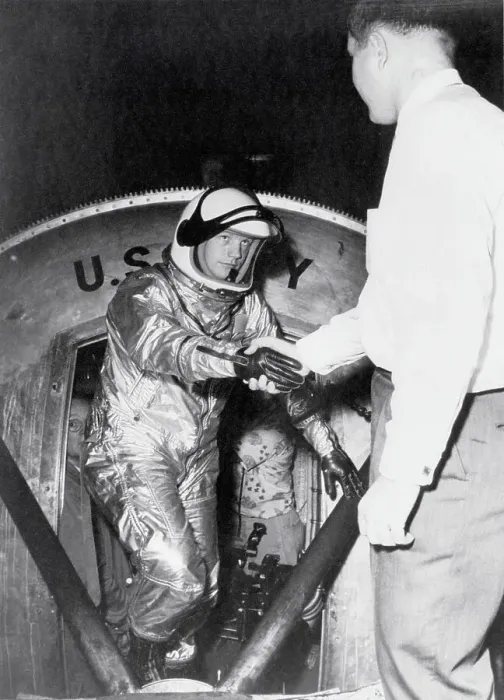 Framed Print : Neil Armstrong Being Helped Out of Space Capsule Framed Print : Neil Armstrong Being Helped Out of Space Capsule