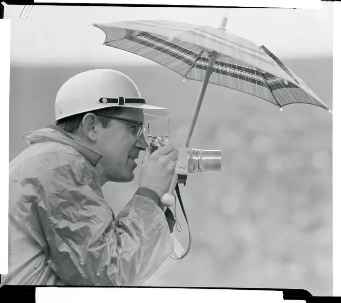 Framed Print : Neil Clemans Taking Pictures