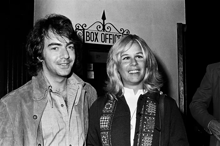 Framed Print : Neil Diamond Attends A Tiny Tim Concert At The Troubadour Framed Print : Neil Diamond Attends A Tiny Tim Concert At The Troubadour