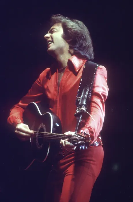 Framed Print : Neil Diamond Performing Framed Print : Neil Diamond Performing