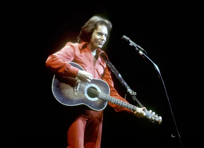 Framed Print : Neil Diamond Performing Framed Print : Neil Diamond Performing