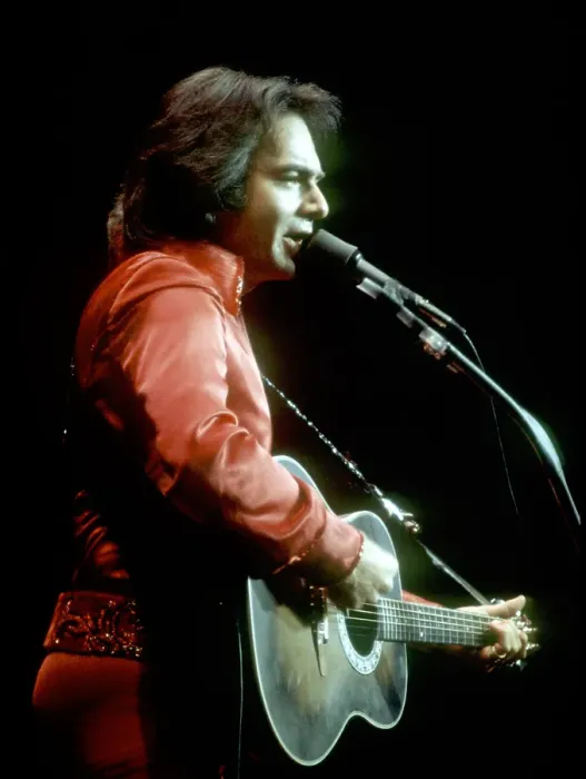 Framed Print : Neil Diamond Performing Framed Print : Neil Diamond Performing
