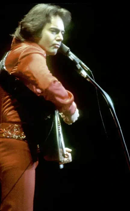 Framed Print : Neil Diamond Performing Framed Print : Neil Diamond Performing