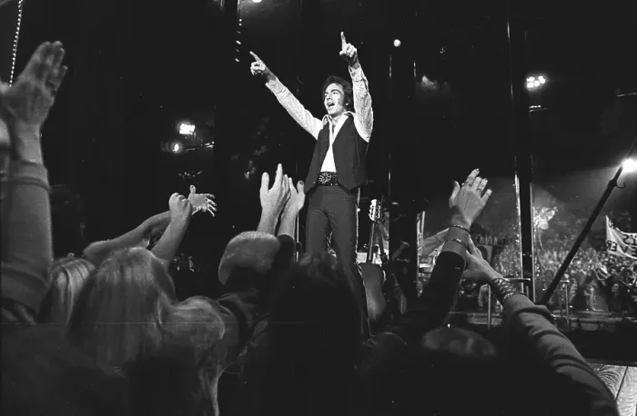 Framed Print : Neil Diamond Performing Framed Print : Neil Diamond Performing