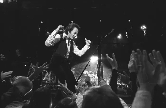 Framed Print : Neil Diamond Performing Framed Print : Neil Diamond Performing