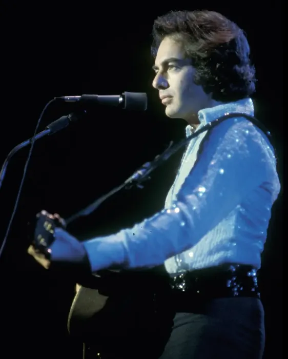 Framed Print : Neil Diamond Performing Framed Print : Neil Diamond Performing