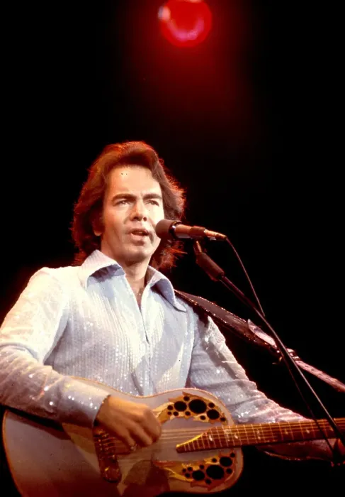 Framed Print : Neil Diamond Performing Framed Print : Neil Diamond Performing