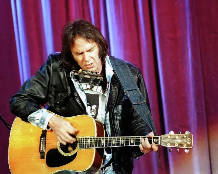 Framed Print : Neil Young live Framed Print : Neil Young live