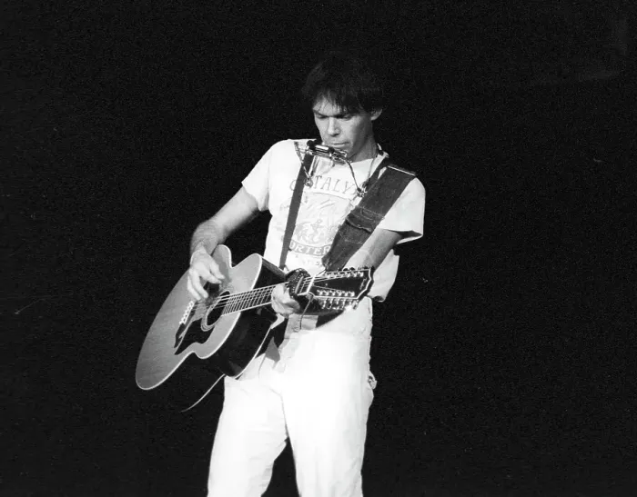 Framed Print : Neil Young At the Omni Framed Print : Neil Young At the Omni