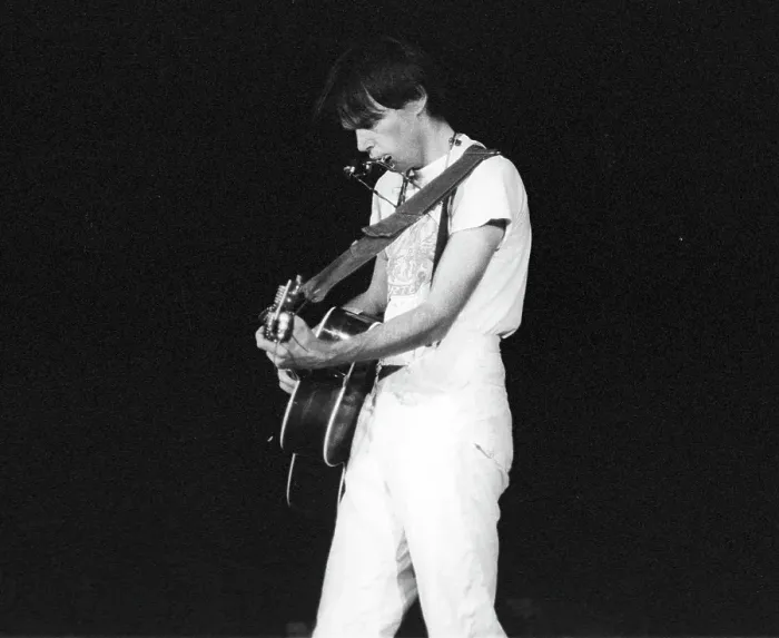 Framed Print : Neil Young Performing Framed Print : Neil Young Performing