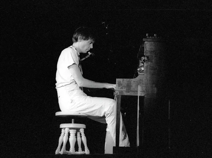 Framed Print : Neil Young Performing Framed Print : Neil Young Performing