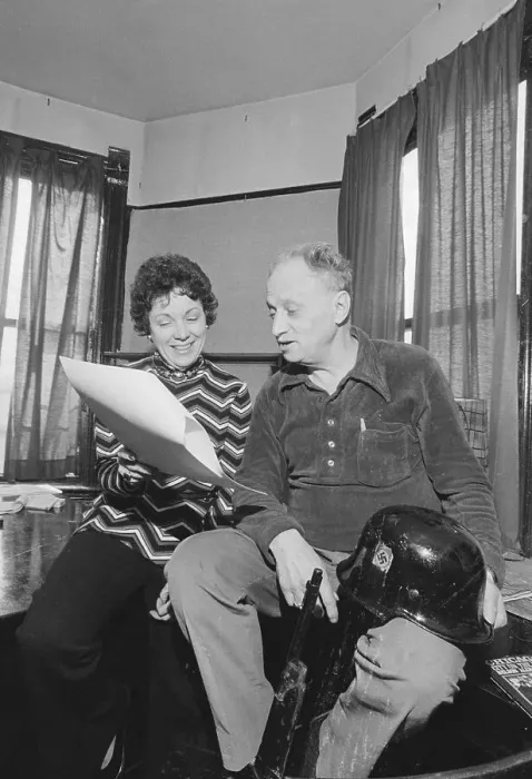 Framed Print : Nelson Algren Reading a Catalogue Framed Print : Nelson Algren Reading a Catalogue