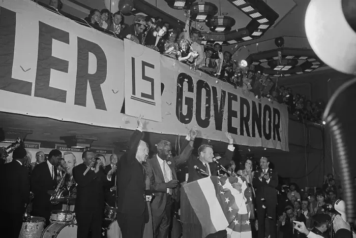 Framed Print : Nelson Rockefeller Elected Governor Framed Print : Nelson Rockefeller Elected Governor