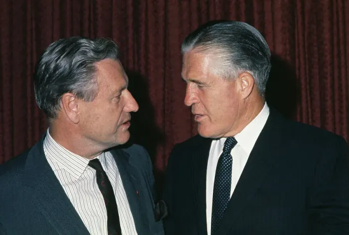 Framed Print : Nelson Rockefeller And George Romney Framed Print : Nelson Rockefeller And George Romney
