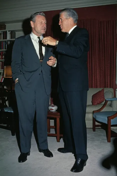 Framed Print : Nelson Rockefeller And George Romney Framed Print : Nelson Rockefeller And George Romney