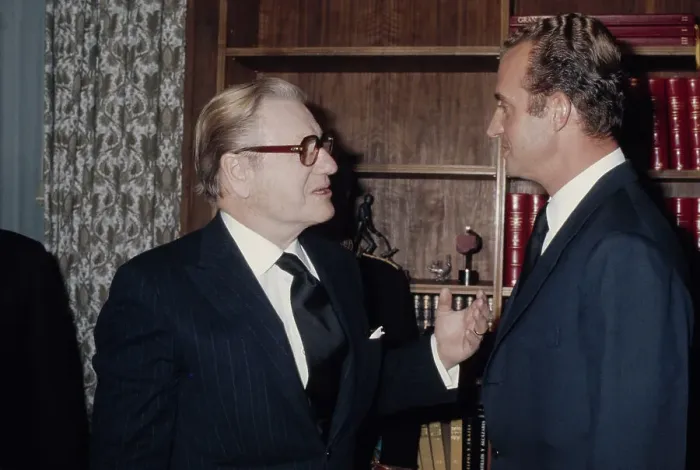 Framed Print : Nelson Rockefeller And King Juan Carlos Spain Framed Print : Nelson Rockefeller And King Juan Carlos Spain