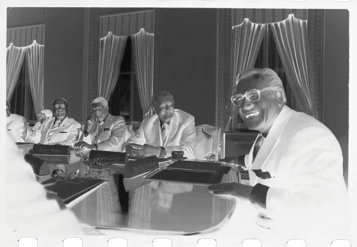 Framed Print : Nelson Rockefeller Laughing Framed Print : Nelson Rockefeller Laughing