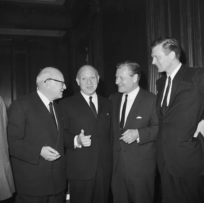 Framed Print : Nelson Rockefeller with New York Congressional Delegation Framed Print : Nelson Rockefeller with New York Congressional Delegation