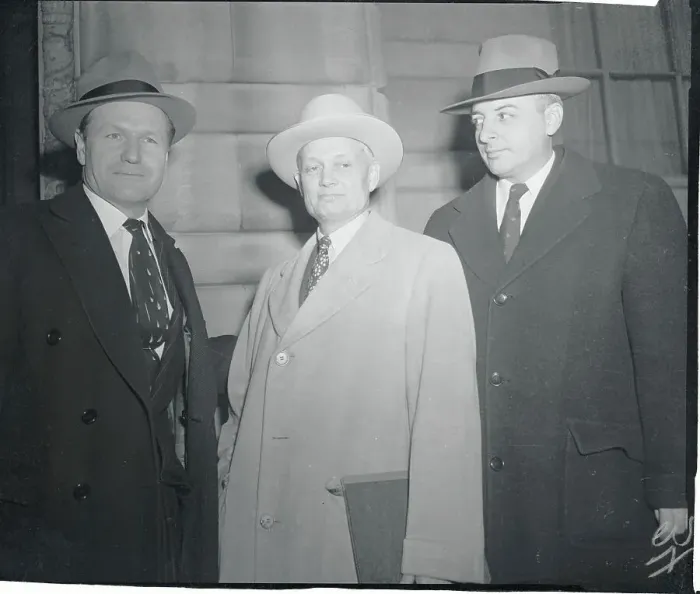 Framed Print : Nelson Rockefeller and Peers During Visit to President Eisenhower Framed Print : Nelson Rockefeller and Peers During Visit to President Eisenhower