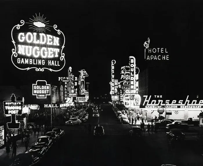 Framed Print : Neon Casino Lights in Las Vegas Framed Print : Neon Casino Lights in Las Vegas