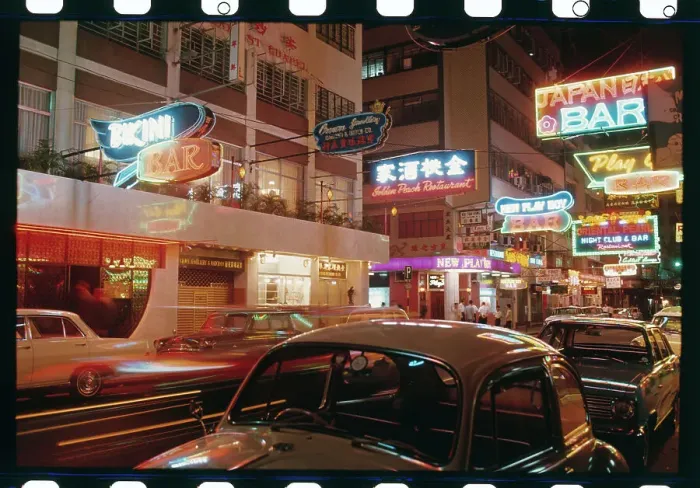 Framed Print : Neon Signs in Hong Kong Framed Print : Neon Signs in Hong Kong