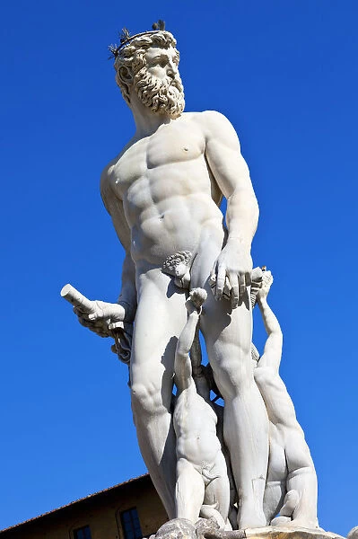 Neptune fountain, Piazza della Signoria, Florence
