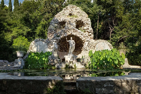 Neptunes fountain in Trsteno