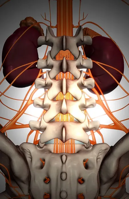 Framed Print : Nerve supply of the urinary system Framed Print : Nerve supply of the urinary system