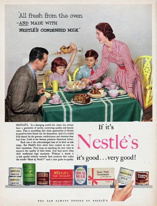 Framed Print : Nestle Condensed Milk