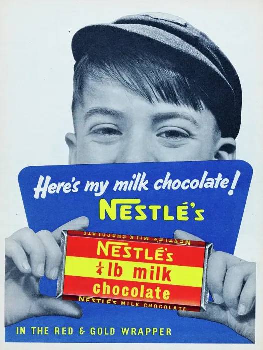 Framed Print : Nestle Milk Chocolate Framed Print : Nestle Milk Chocolate