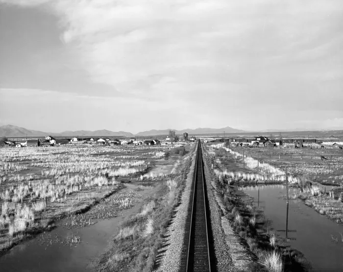Framed Print : NEVADA TRAIN TRACKS Framed Print : NEVADA TRAIN TRACKS