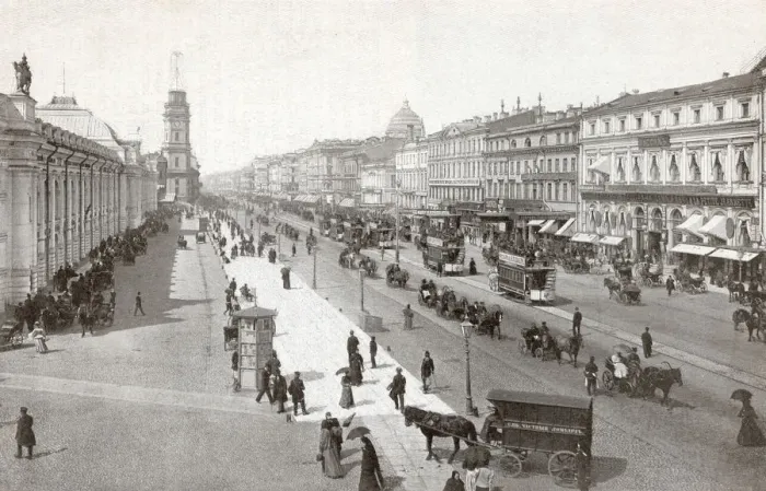 Framed Print : Nevsky Prospekt Framed Print : Nevsky Prospekt