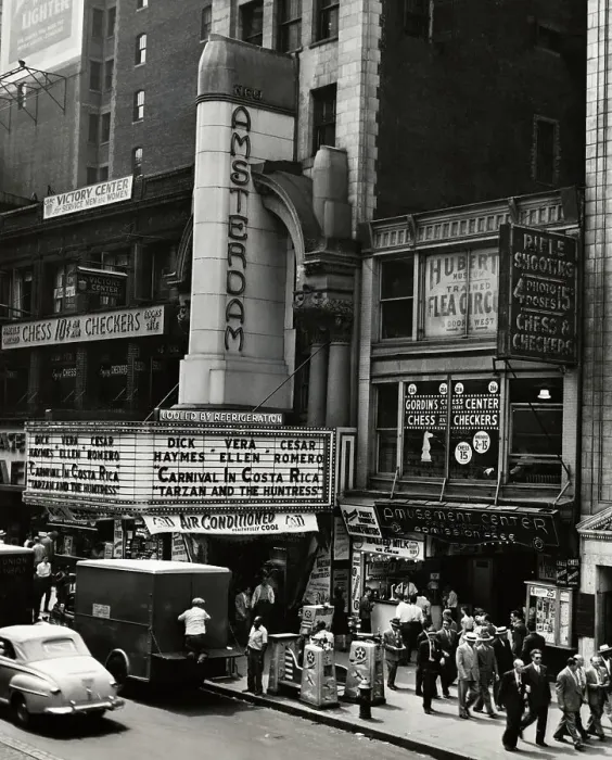 Framed Print : New Amsterdam Theater After Glory Days Framed Print : New Amsterdam Theater After Glory Days