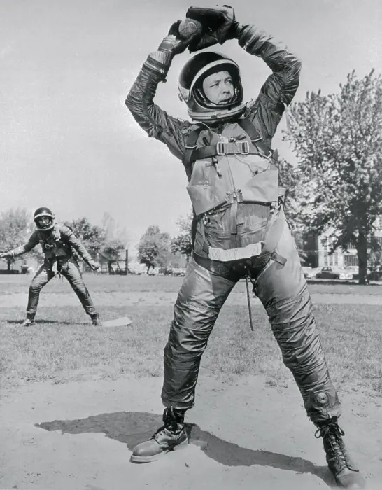 Framed Print : New Astronaut Suit Framed Print : New Astronaut Suit