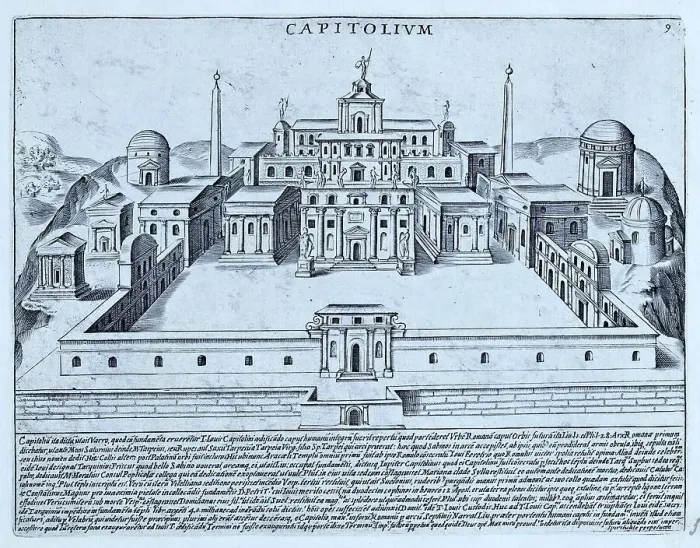Framed Print : New Capitol and the Piazza del Campidoglio, historical Rome, Italy, digital reproduction of an original 17th century painting, original date not known Framed Print : New Capitol and the Piazza del Campidoglio, historical Rome, Italy, digital reproduction of an original 17th century painting, original date not known