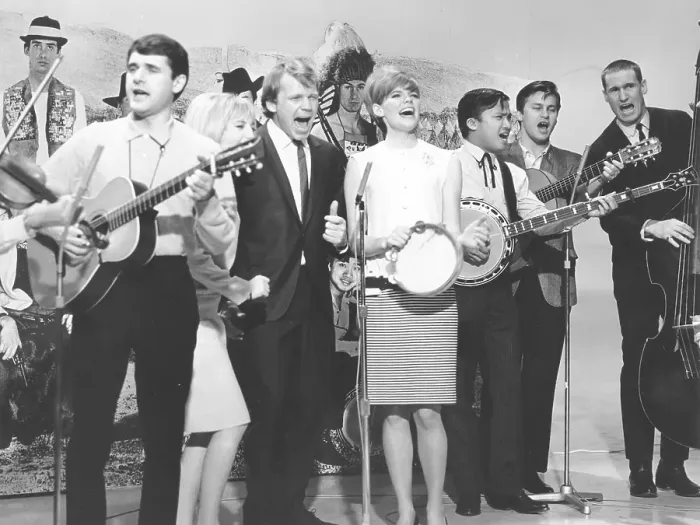 Framed Print : New Christy Minstrels Performing