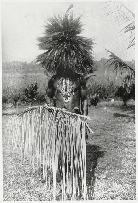 Framed Print : New Guinea Native Wearing Headdress Framed Print : New Guinea Native Wearing Headdress
