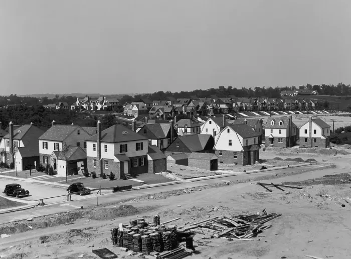 Framed Print : New Housing In New York Framed Print : New Housing In New York