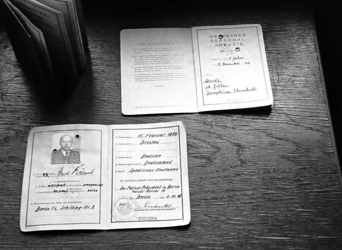 Framed Print : New ID Cards In Soviet Sector Of Berlin Framed Print : New ID Cards In Soviet Sector Of Berlin