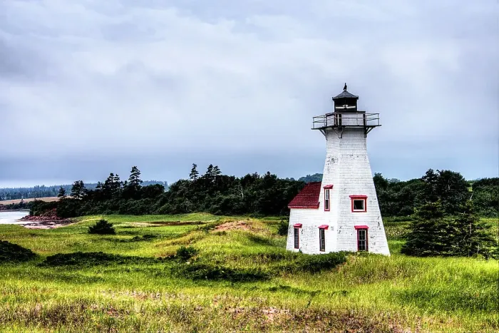 Framed Print : New London Lighthouse, PEI Framed Print : New London Lighthouse, PEI