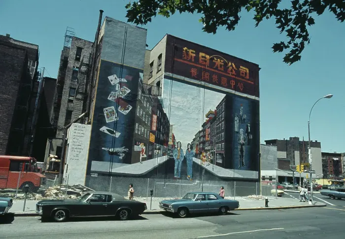Framed Print : New Mural In Chinatown Framed Print : New Mural In Chinatown