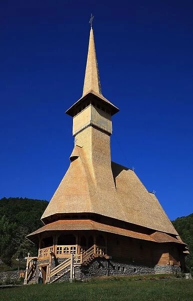 The new nunnery of Barsana, Maramures, Romania