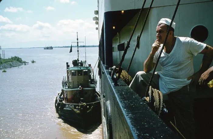 Framed Print : New Orleans Tugboat
