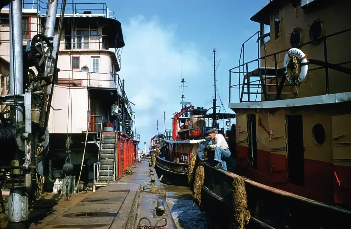 Framed Print : New Orleans Tugboat Framed Print : New Orleans Tugboat