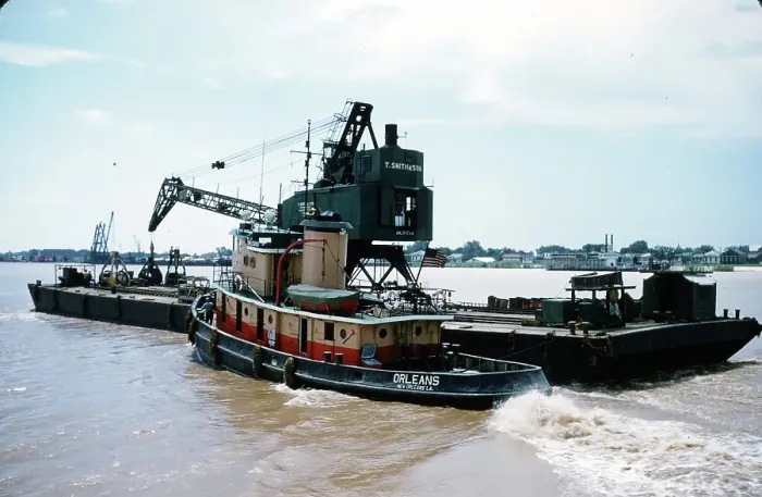 Framed Print : New Orleans Tugboat Framed Print : New Orleans Tugboat