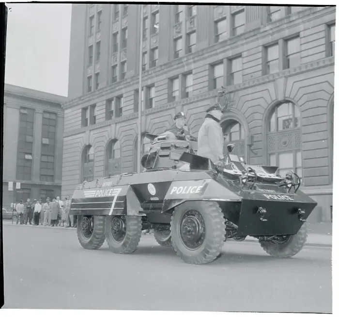 Framed Print : The New Police M-8 Armored Car Framed Print : The New Police M-8 Armored Car